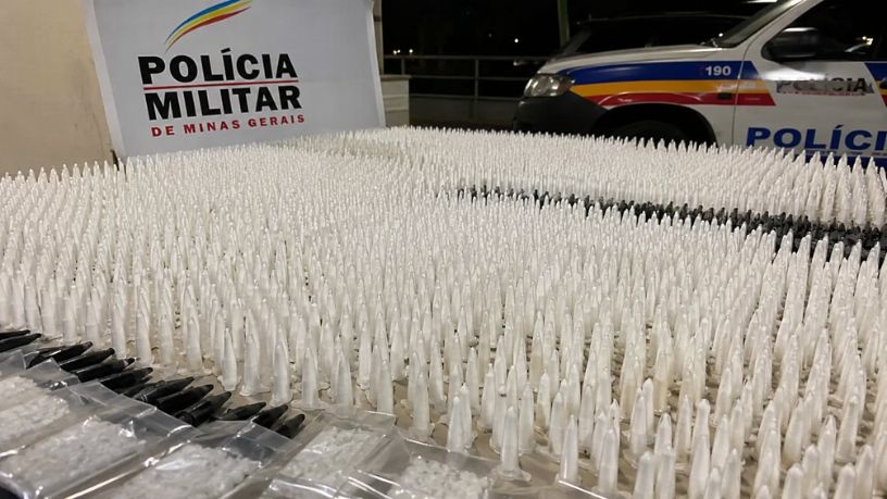Polícia apreende cocaína em BH e expõe avanço do tráfico urbano em Minas Gerais